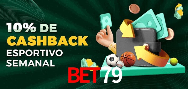 10% de bônus de cashback na Bet79